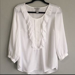 H&M shirt with ruffle